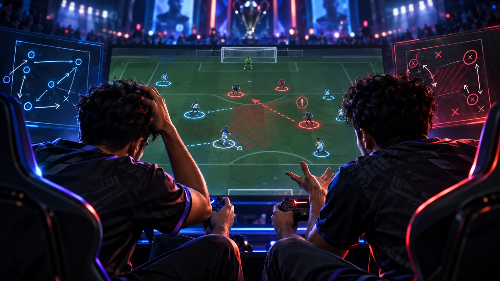 eFootball Co-op에서 지는 8가지 실수: 대회 전 2인 팀 전술