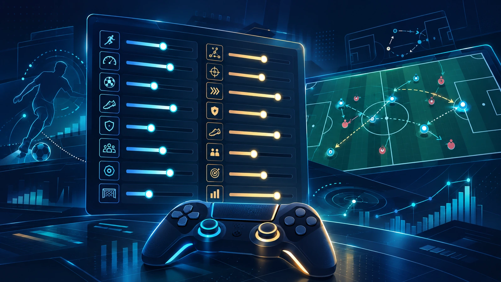 FC 27 Authentic Gameplay 2.0 설정: 25 Gameplay Sliders와 CPU Opponent/Teammate