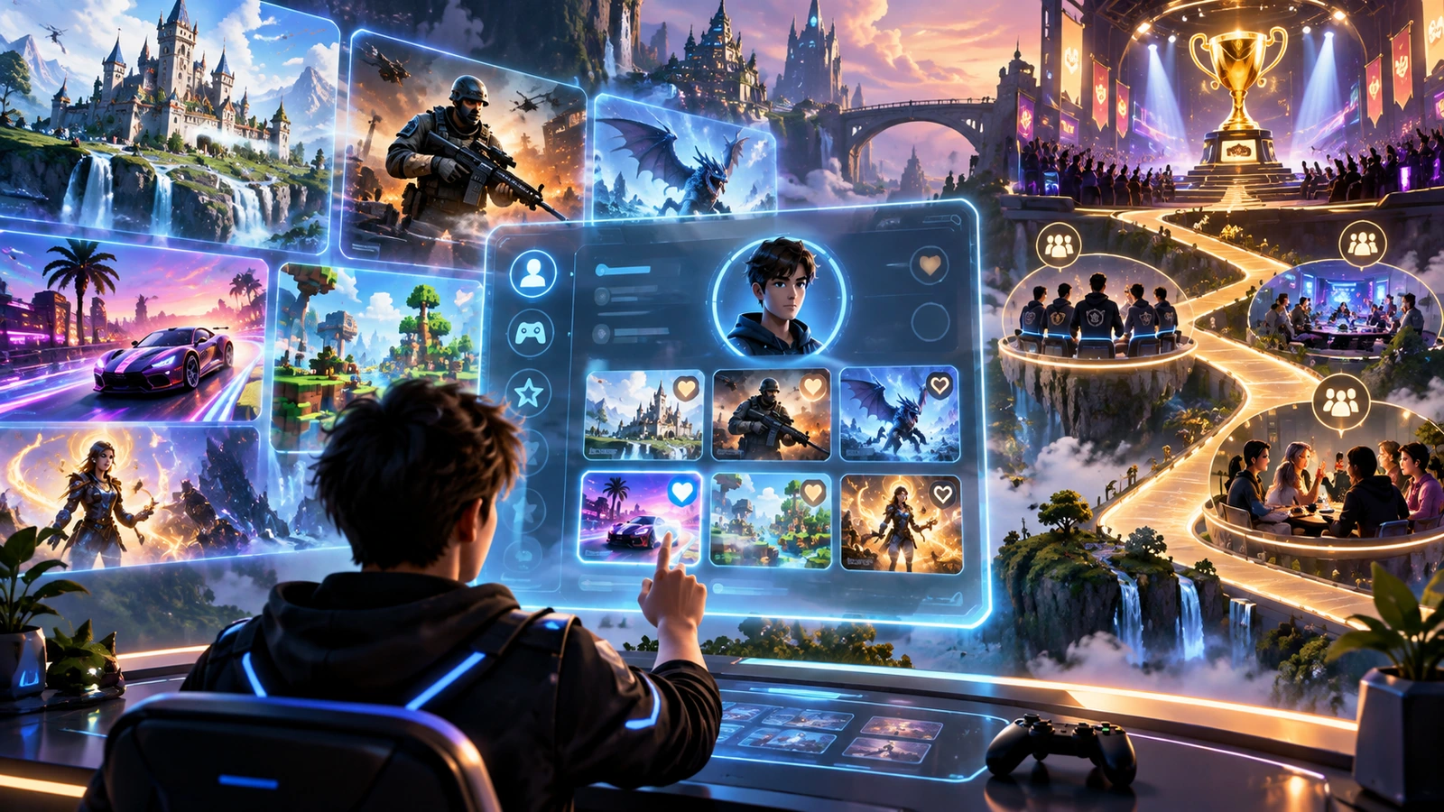 How to Add Your Favorite Games and Tournament Interests to Your Zaplat Gaming Profile