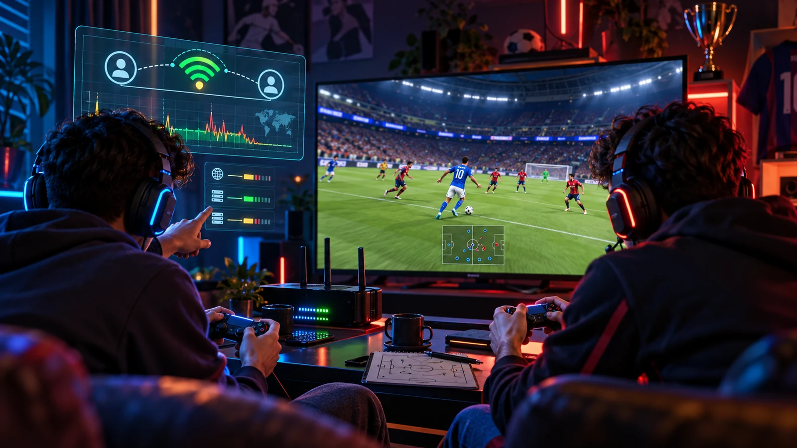 eFootball 렉과 안테나 표시 이해하기: Co-op 네트워크 점검 가이드